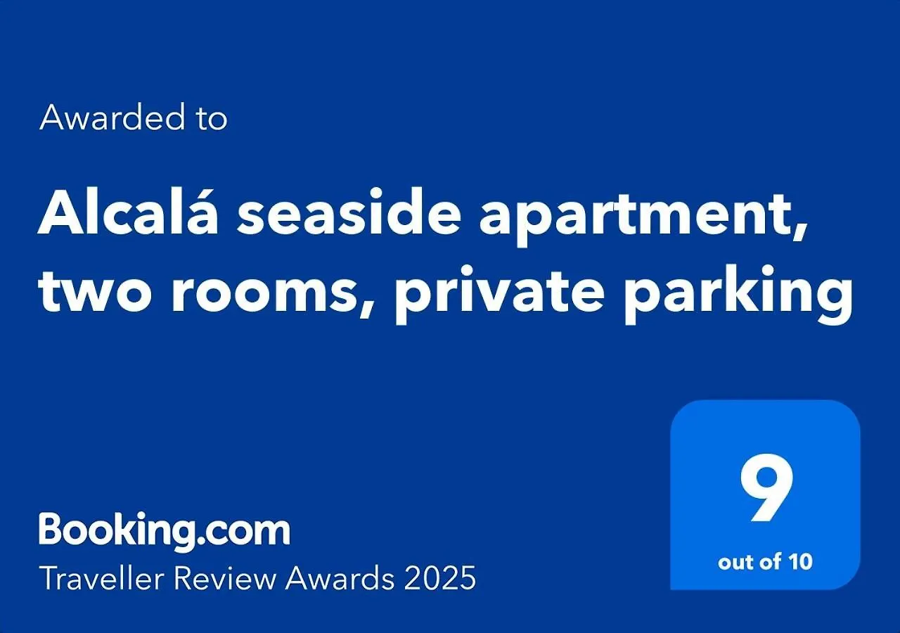 Alcala Seaside Apartment, Two Rooms, Private Parking Apartment
